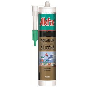 Akvaryum Silikonu Akfix Şeffaf 280ml SA080